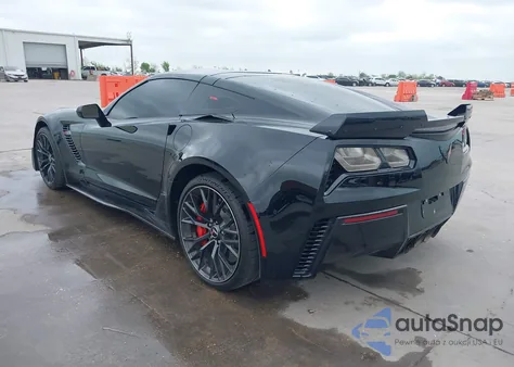 2016 Chevrolet Corvette Z06 z USA, uszkodzony, nr VIN 1G1YS2D66G5610918